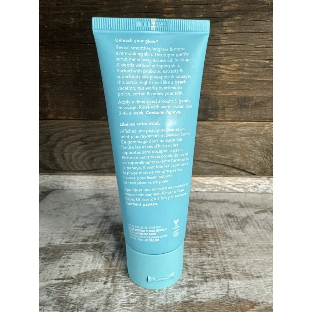 TULA So Polished Exfoliating Sugar Scrub 2.9oz |‎ MSRP = $34
